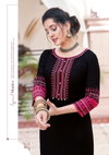 Salonee Vol 5 By Wooglee Rayon Embroidery Kurtis Wholesale Price In Surat
